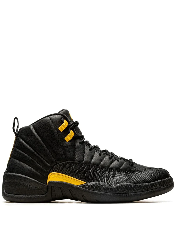 AIR JORDAN 12 BLACK TAXI